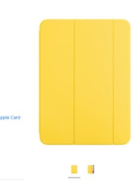 Apple iPad A16 Cover in Lemonade